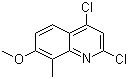 2,4-Dichloro-7-methoxy-8-methylquinoline Structure,1108659-32-0Structure