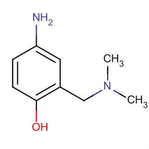 4-氨基-2-[(二甲基氨基)甲基]苯酚结构式_110952-48-2结构式