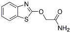 (9ci)-2-(2-苯并噻唑氧基)-乙酰胺结构式_111035-13-3结构式