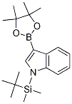 1-(叔丁基二甲基甲硅烷基)-3-(4,4,5,5-四甲基-1,3,2-二噁硼烷-2-基)-1H-吲哚结构式_1111096-51-5结构式