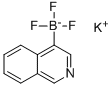异喹啉-4-三氟硼酸钾结构式_1111733-07-3结构式