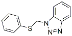 1-[(苯基硫代)甲基]-1H-苯并噻唑结构式_111198-03-9结构式