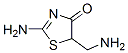 2-氨基-5-(氨基甲基)-4(5H)-噻唑酮结构式_111506-20-8结构式