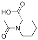 (2s)-(9ci)-1-乙酰基-2-哌啶羧酸结构式_111555-81-8结构式