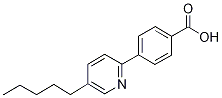 4-(5-戊基-2-吡啶)苯甲酸结构式_111647-49-5结构式