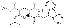 Fmoc-gamma-carboxy-d-glutamic acid gamma,gamma-di-t-butyl ester Structure,111662-65-8Structure