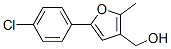 5-(4-Chlorophenyl)-3-hydroxymethyl-2-methylfuran Structure,111808-94-7Structure