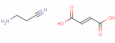 3-氨基丙富马酸结构式_1119-28-4结构式