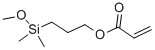 (3-丙烯酰氧基)二甲基甲氧基硅烷结构式_111918-90-2结构式