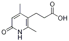 3-(2,4-二甲基-6-氧代-1,6-二氢吡啶-3-基)-丙酸结构式_1119453-13-2结构式