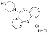 11-Piperazinodibenzo[b,f][1,4]thiazepine dihydrochloride Structure,111974-74-4Structure
