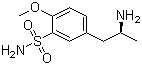 R-(-)-5-(2-Amino-propyl)-2-methoxy-benzenesulfonamide Structure,112101-81-2Structure