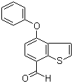 4-苯氧基苯并[b]噻吩-7-苯甲醛结构式_1121583-63-8结构式