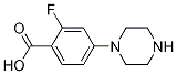 2-氟-4-(1-哌嗪)苯甲酸结构式_1121613-69-1结构式