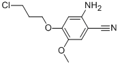 2-氨基-4-(3-氯丙氧基)-5-甲氧基苯甲腈结构式_1122661-16-8结构式