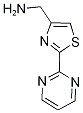 2-(2-嘧啶)-4-噻唑甲胺结构式_1123169-55-0结构式