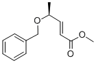 Methyl(2E,4S)-(-)-4-(phenylmethoxy)pent-2-enoate Structure,112489-57-3Structure