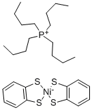 四丁基膦双(苯-1,2-二硫烯)镍(III)复合体结构式_112527-20-5结构式