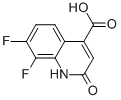 4-Quinolinecarboxylic acid, 7,8-difluoro-1,2-dihydro-2-oxo- Structure,1125702-49-9Structure
