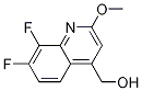 4-Quinolinemethanol, 7,8-difluoro-2-methoxy- Structure,1125702-54-6Structure