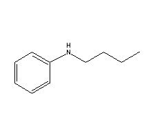 N-丁基苯胺结构式_1126-78-9结构式