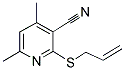 2-(烯丙基磺酰基)-4,6-二甲基烟腈结构式_112629-72-8结构式