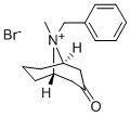 9-Methyl-3-oxo-9-(phenylmethyl)-9-azoniabicyclo[3.3.1]nonane bromide Structure,1126794-98-6Structure