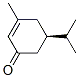 (r)-(9ci)-3-甲基-5-(1-甲基乙基)-2-环己烯-1-酮结构式_112710-42-6结构式