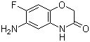 6-氨基-7-氟-2H-苯并[b][1,4]噁嗪-3(4H)-酮结构式_112748-06-8结构式