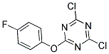 2,4-Dichloro-6-(4-fluorophenoxy)-1,3,5-triazine Structure,112748-46-6Structure