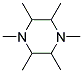 (8ci,9ci)-1,2,3,4,5,6-六甲基-哌嗪结构式_1128-15-0结构式