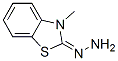 3-Methyl-2-benzothiazolone hydrazone Structure,1128-67-2Structure