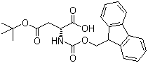 Fmoc-D-Asp(OtBu)-OH Structure,112883-39-3Structure