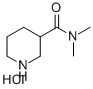 哌啶-3-羧酸二甲基酰胺盐酸盐结构式_112950-94-4结构式