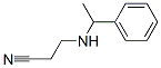 3-(1-苯乙氨基)丙腈结构式_112971-19-4结构式