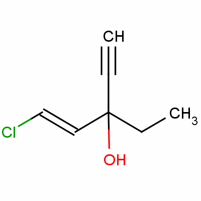 1-Penten-4-yn-3-ol, 1-chloro-3-ethyl- Structure,113-18-8Structure