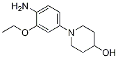1-(4-氨基-3-乙氧基苯基)哌啶-4-醇结构式_1130146-98-3结构式
