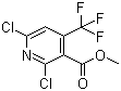 Methyl 2,6-dichloro-4-(trifluoromethyl)nicotinate Structure,1130344-76-1Structure