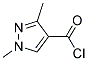 1,3-二甲基-1H-吡唑-4-羰酰氯结构式_113100-61-1结构式