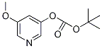 Tert-butyl 5-methoxypyridin-3-yl carbonate Structure,1131335-38-0Structure