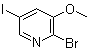 2-Bromo-5-iodo-3-methoxypyridine Structure,1131335-43-7Structure