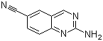 2-氨基喹唑啉-6-甲腈结构式_1131604-81-3结构式