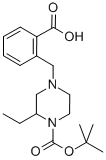 1-(2-Carboxyphenylmethyl)-3-ethyl-4-boc piperazine Structure,1131622-99-5Structure