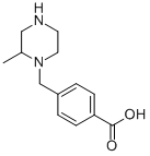 1-(4-Carboxyphenyl methyl)-2-methyl piperazine Structure,1131623-03-4Structure