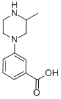 1-(3-Carboxyphenyl)-3-methyl piperazine Structure,1131623-07-8Structure