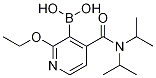 4-(二异丙基氨基甲酰)-2-乙氧基吡啶-3-基硼酸结构式_1131735-94-8结构式
