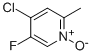 4-氯-5-氟-2-甲基-1-氧基-吡啶结构式_113209-89-5结构式