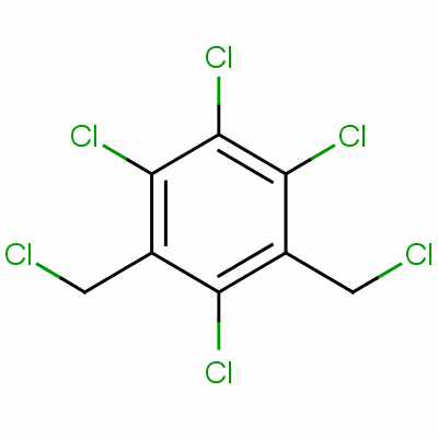 Α,Α,2,4,5,6-六氯间二甲苯结构式_1133-57-9结构式