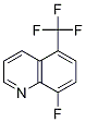 8-Fluoro-5-(trifluoromethyl)quinoline Structure,1133115-99-7Structure