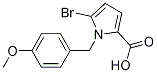 5-溴-1-(4-甲氧基苄基)吡咯-2-羧酸结构式_1133116-25-2结构式